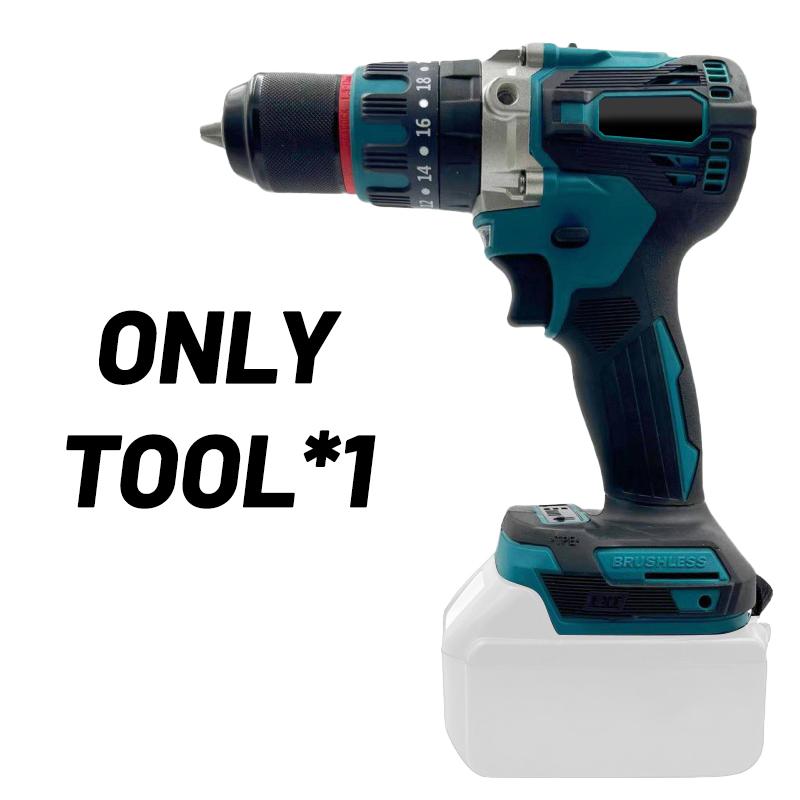 

DDF487 13MM Rechargeable Cordless Electric Drill Brushless Electric Impact Screwdriver Power Tools for Makita 18V Battery pin