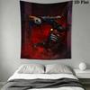 poppy playtime Wall Tapestry Aesthetic Wall Hanging Printed Fabric Blanket Decorative Tapestries for Bedroom Living Room Home Decor