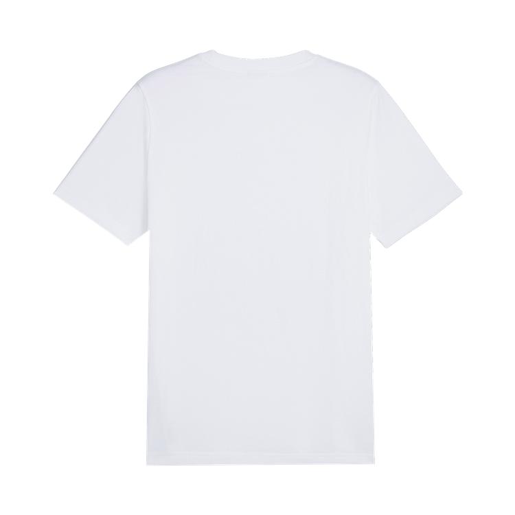 Puma Graphics Nft Tee Printed Crew Neck Pullover Comfortable Casual Sports Short Sleeve T-Shirt Men Tops White 62945002