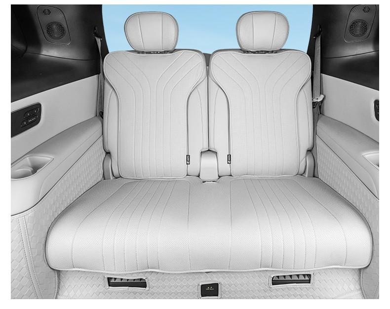 Galaxy M9 Perforated Breathable Semi-Enclosed Seat Cover for All Seasons