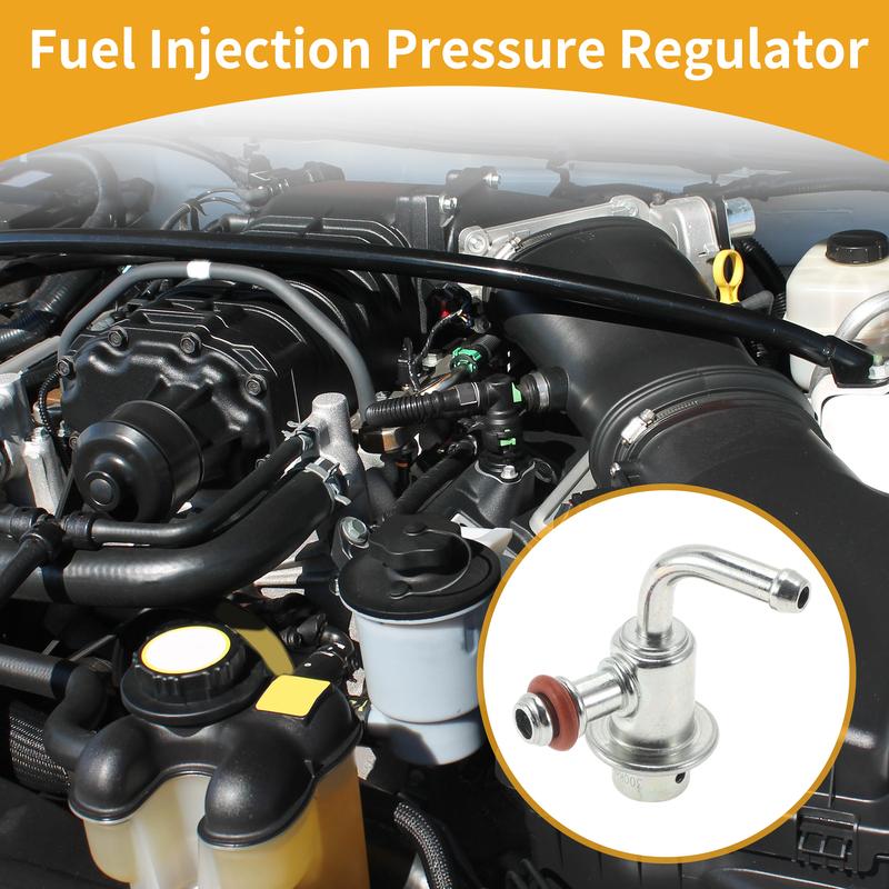 UXCELL Fuel Pressure Regulator for Honda Civic 2003-2004 No.16015S5A930 Metal 20-70 Psi