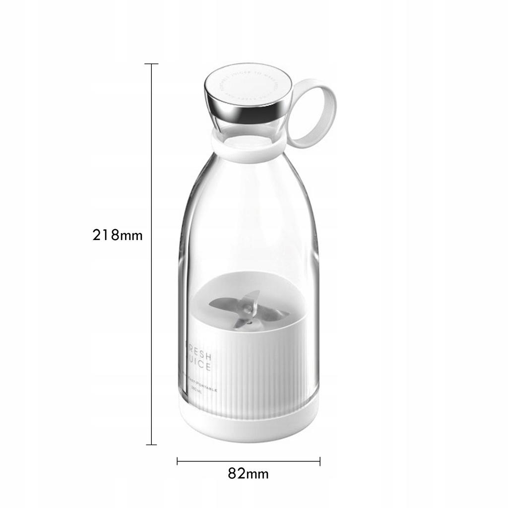 Blender Mikser 380Ml Przenośny Shaker 40W Free Bpa