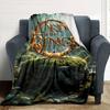 1pc Lord of the Rings Flannel Blanket Soft Warm Throw for Home, Office, Travel, All-Season Cozy Bedding GiftL1293