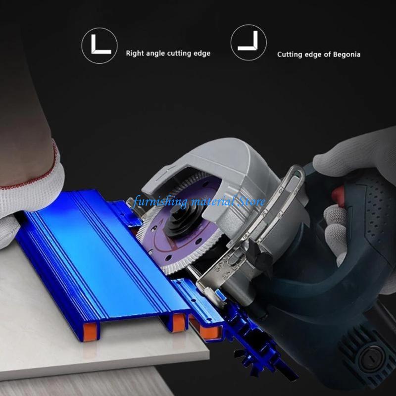 Y5GD Portable 45° Stone Cutting Machine Tile Ceramic Chamfering Cutter Stainless Steel Manual Desktop Stone Cutting Device