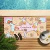 Capybara Cartoon Beach Towel Quick-Drying Small To Largetowel For Beach Pool Sport Yoga Gym Home Towel Gift For Friend Sand Free