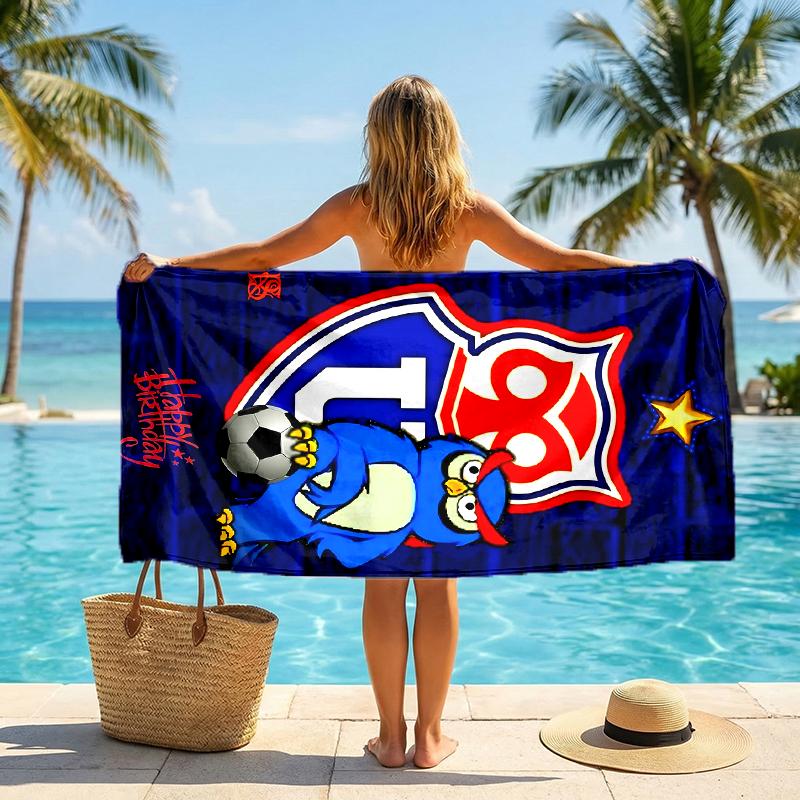 Universidad Los De Abajo Fashion Beach Towel: Ideal for Summer Adventures Soft, absorbent and quick drying suitable for swimming and bathing