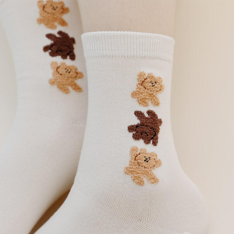 Rolling Friends Women s Socks oatmeal