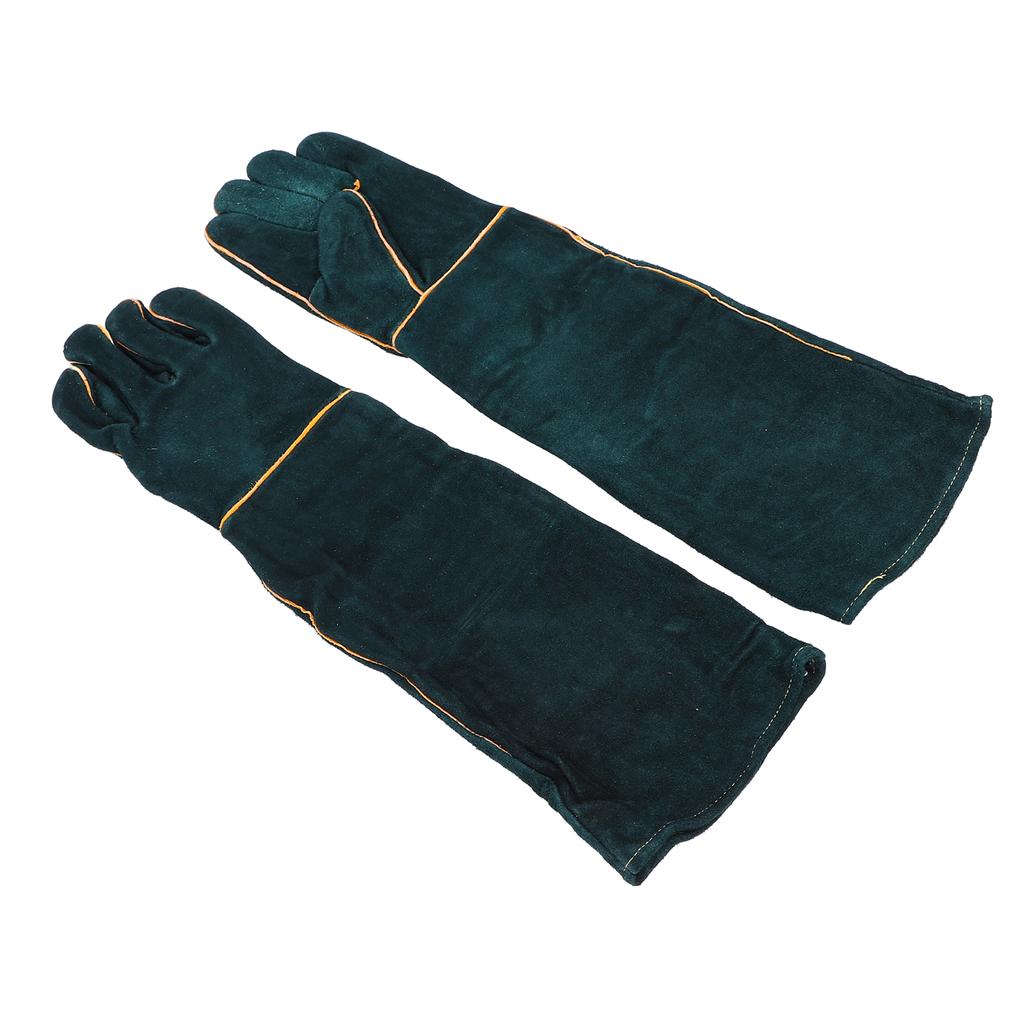 Animal Handling Gloves Thickening Anti Scratch Bite Resistant Long Gloves for Training Dog Cat Bird