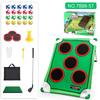 Golf Game Mat Target With Bracket, Indoor Outdoor Sports Parent-Child Interactive Game