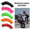 Synthetic Hawks Motor Helmet Decor Reusable Hair Sticker Funny Outdoor Wig