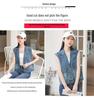 Women's Summer Denim Vest - High-End Design, Casual Sleeveless Outerwear, Short Jacket