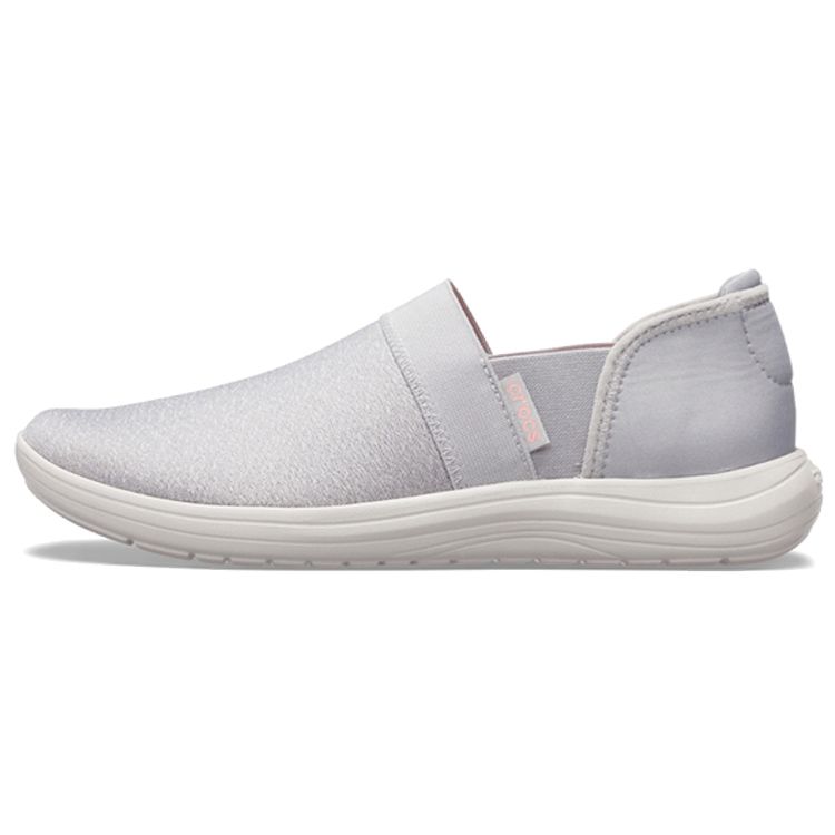 Crocs Reviva Comfortable Breathable Sports Casual Shoes Women Shoes Light-Gray 205804-01S