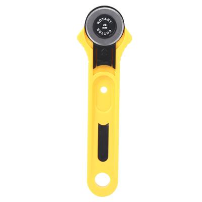Rulo Tekerlek Yuvarlak Kesici Kumaş Kesme Aleti Hırdavat Aksesuarı Elle Çalıştırılan Alet 28mm28mm