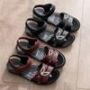 Mama-Sandalen für Damen, Sommer, flacher Boden, mittleres Alter, weiche Sohle, rutschfeste, bequeme Oma-Schuhe für mittleres Alter und ältere Menschen