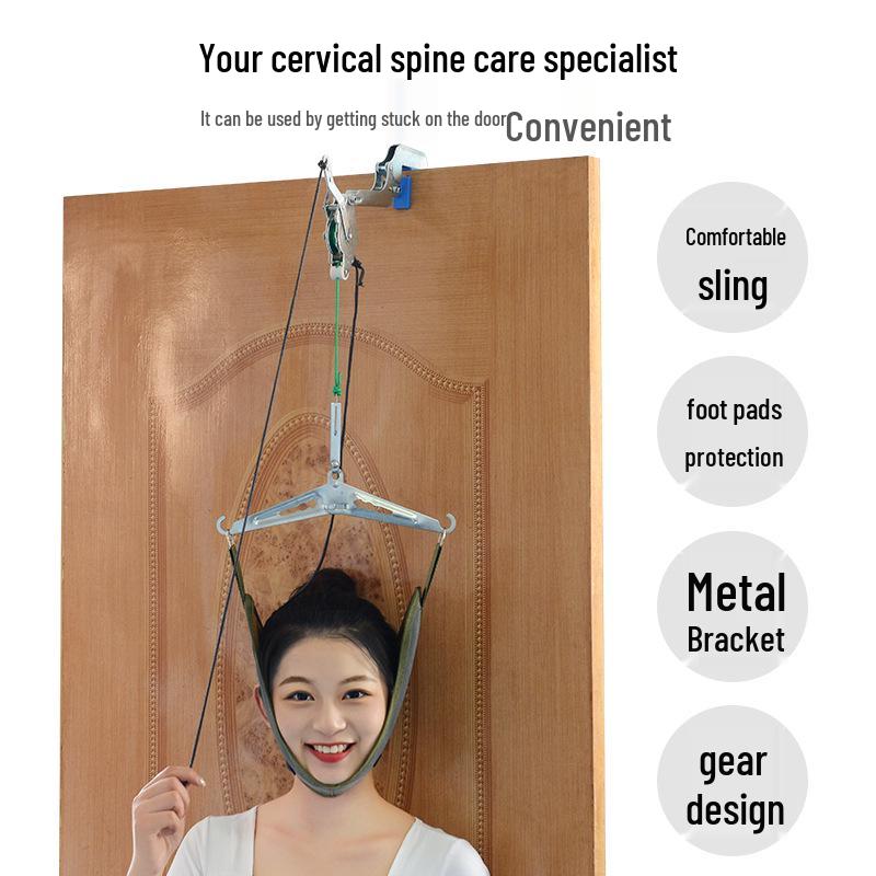 Portable Cervical Traction Door Hook Frame