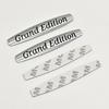 2pcs 3D Metal Logo Avantgarde EXCLUSIVE Sticker Grand Edition Emblem Car Fender Badge For Mercedes Benz AMG Car Accessories