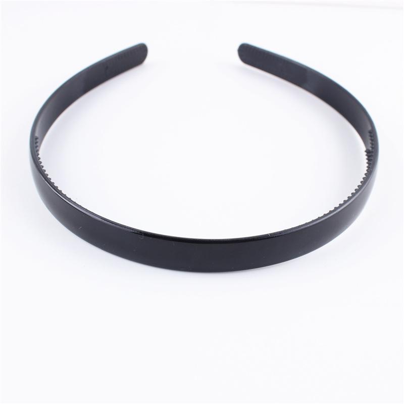 Unisex Men Women Black Metal Wavy Headband Invisible Sports Female Back Non-slip Wave Hairband Bangs Holder Hair Accessories