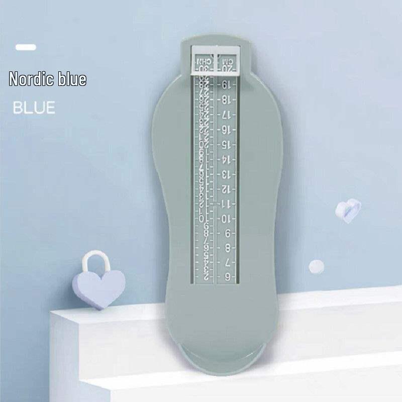 Child's Foot Measuring Ruler - Accurate Infant To 8 Years Shoe Sizer for Home Use