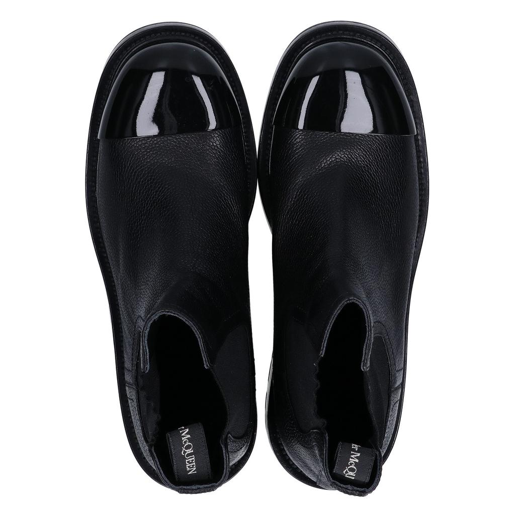 Alexander McQueen 667911 Side Gore Chelsea Boots/ shoes 44 blackUsed