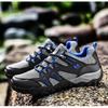 Men's hiking outdoor shoes, four season hiking shoes, hiking low cut lace up shoes, outdoor travel waterproof and anti slip spor