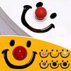 1PC Smile Face Ball Toilet Lid Lifter, Clown Toilet Lid Lifter, Handheld Toilet Seat Cover Opener for Bathroom