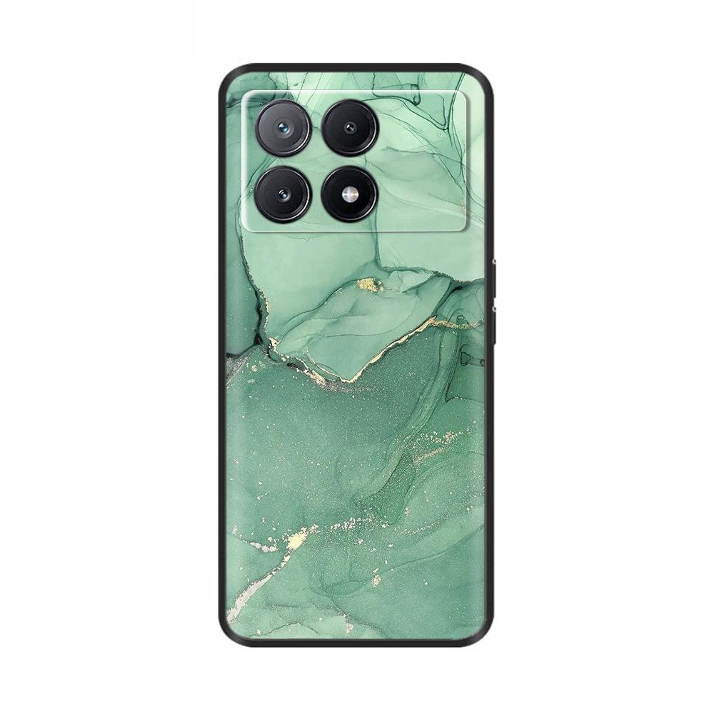 Poco X6 Case Phone Case Lovely Cat Coque Cover For Xiaomi Poco X6 Pro Poco X 6 Pro X6Pro Pocox6 Pro 5G Liquid Silicone Cases