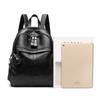 Leather Women's Backpack Fashion Cowhide Backpack Fashion Women's Backpack Multi-layer Anti-theft Women's Bag