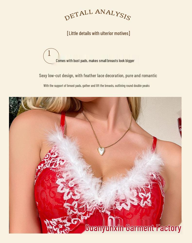Christmas Bunny Girl Lingerie - Temptation Sleepwear