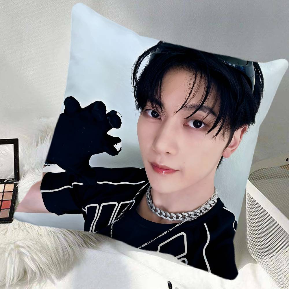 SEOK MATTHEW Pillow Case Square Pillow Bedroom Sofa Leisure Comfort Cushion Car Home Decoration 40x40cm
