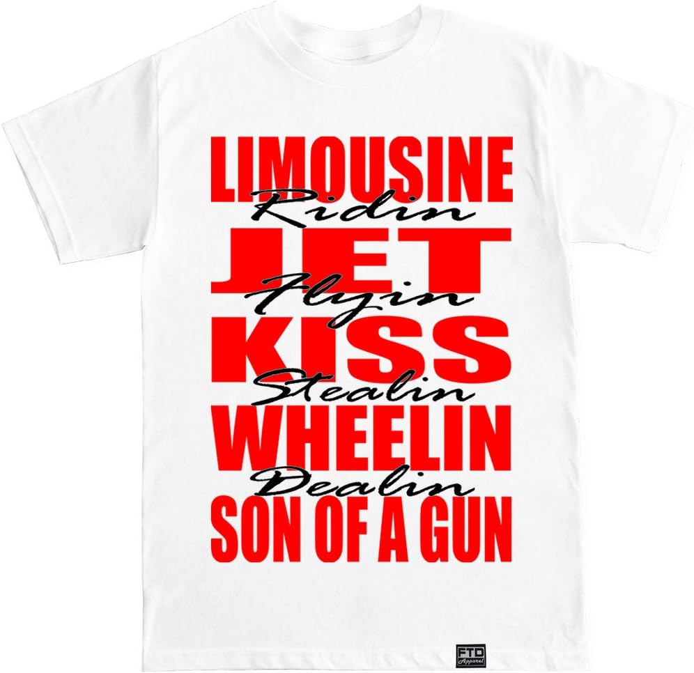 FTD Apparel Men s Son of A Gun T Shirt S разноцветный