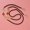 Retro Gothic Sunglasses Mask Lanyard Fashion Color Four-leaf Clover Non-slip Reading Glasses Chain New Jewelry for