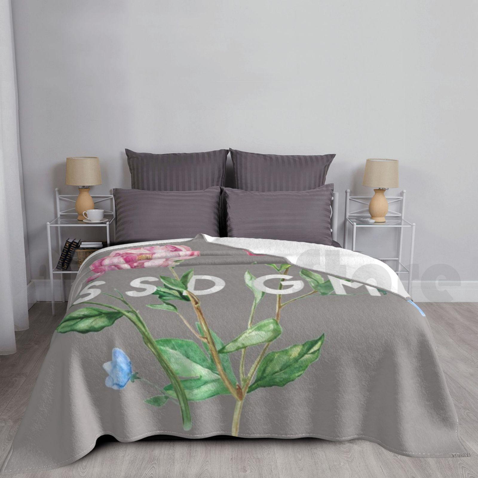 Blanket Ssdgm , Stay Sexy Don t Get Murdered , Mfm Fan Art , True Crime , Crime Junkie , Murderino , Crime Lover Size: 75*100cm, Weight: 230 GSM