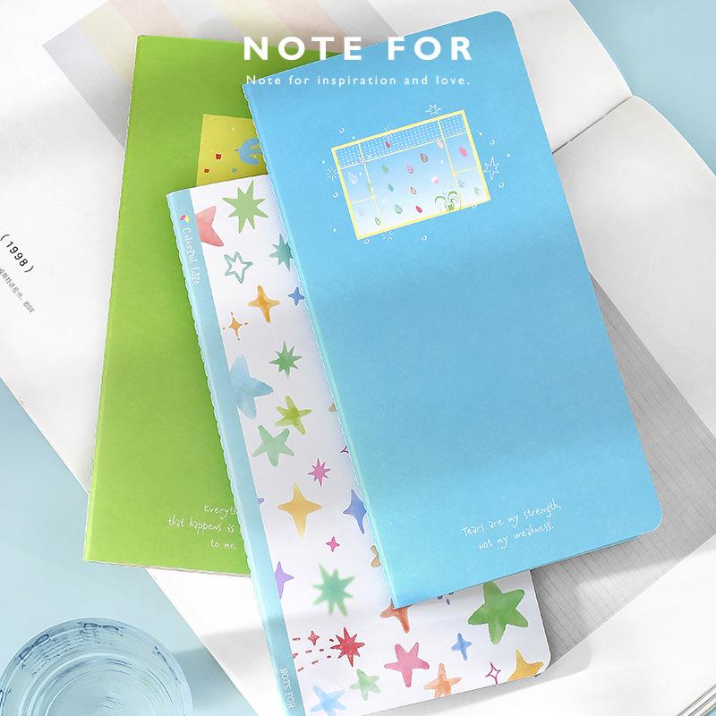 Note for TN: Color Page Planner Inserts - Splendid Star Collection, Korean Style Planner Materials