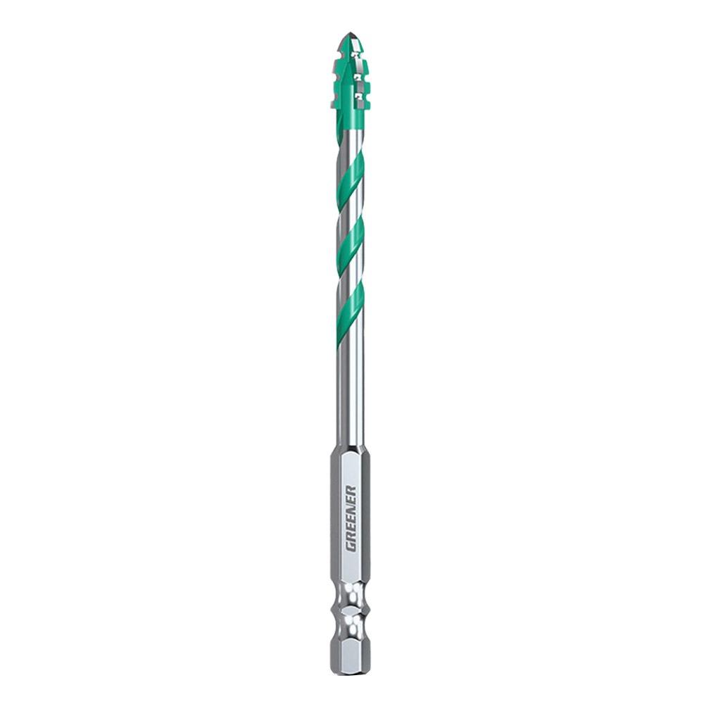 Four-Edged Eccentric Drill Bit Serrated Skewed Head Tile Drill Bit High Hardness Hexagonal Shank Drill Bit Set Drilling Tool