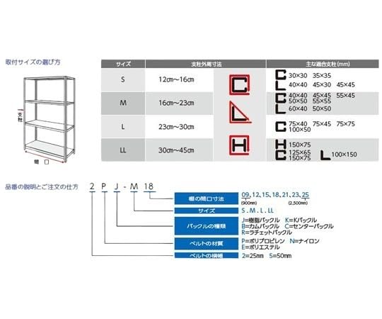 2PJ-M-25 Tanaguard Loop Belt Type Black