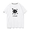 Fun Pure Cotton Cartoon Printed Unisexs And Unisexs Fashionable Loose Short Sleeved Summer New Personalized Casual Tshirt