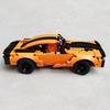 Cross-Border MOC Building Blocks 38227-V10: Muscle Car & Supercar Small Particle Model, Compatible with Lego 8-Stud Cars