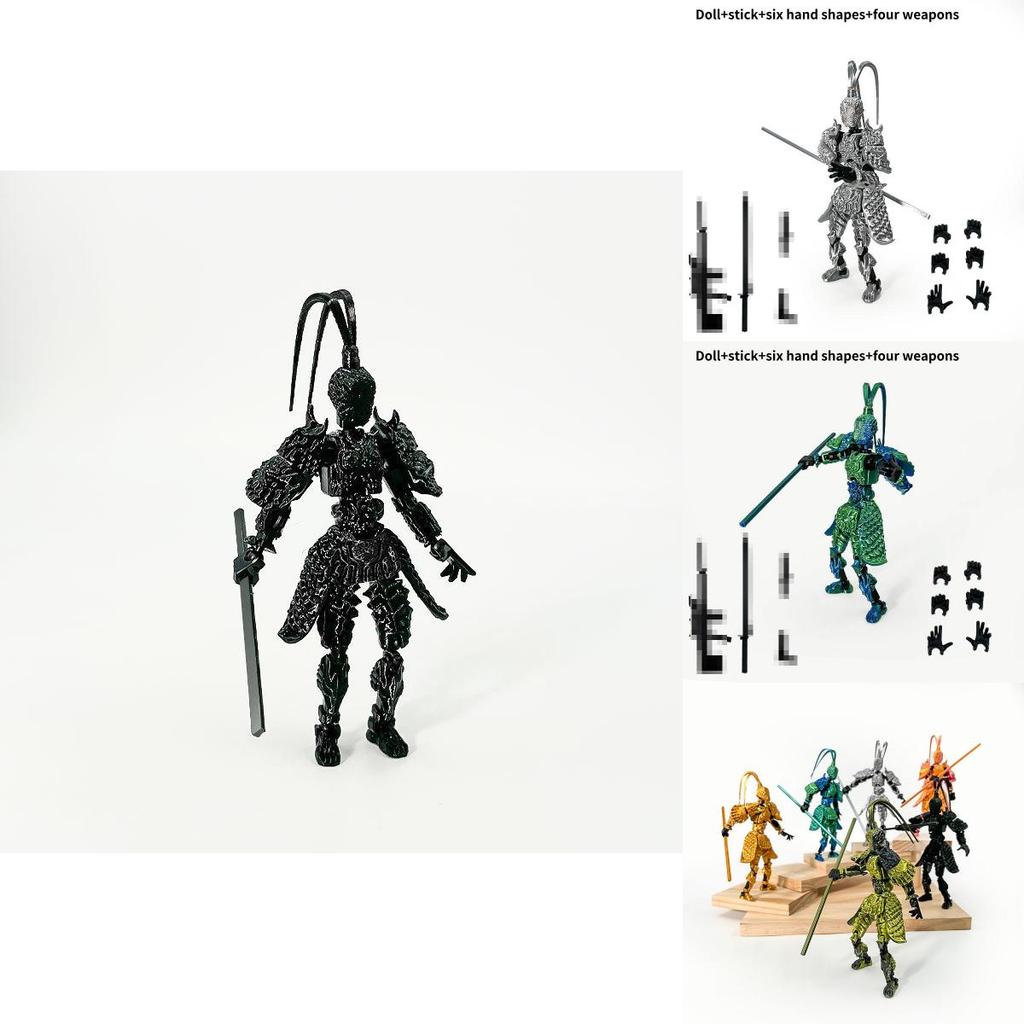 Unique Sun Wukong Poseable Dummy 13 Model Kit For Creative Play And Display