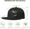 Fish Skeleton Bass Fishing Graphic Baseball Cap Polyester Snapback Hat Outdoor Unisex Adult
