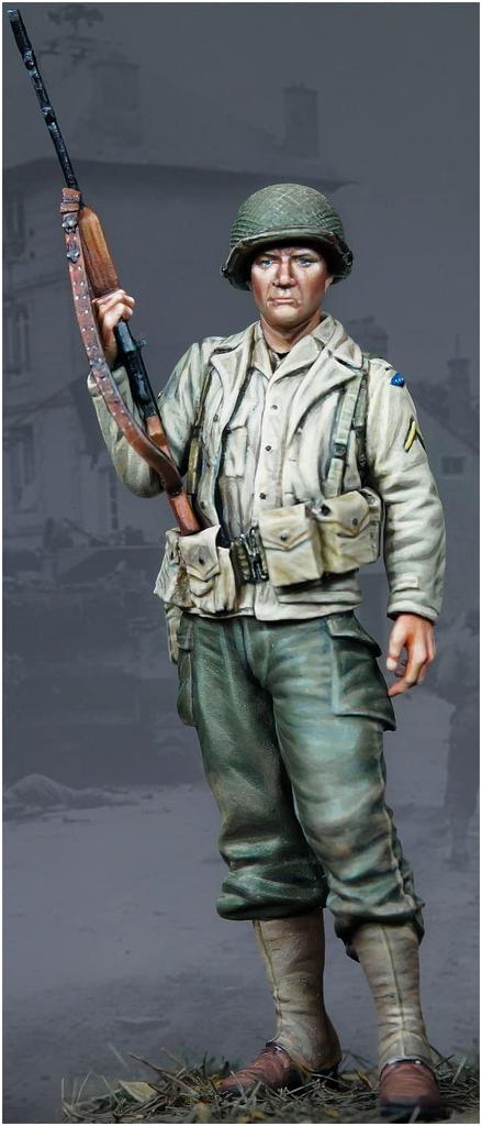 Nuts Planet WWII US Army BAR Gunner Resin Kit 1/35 NP-35008