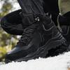 Men'S Outdoor Hiking Boots Warm Winter Waterproof High Quality Sneakers Non Slip Hiking Ankle Boots Men'S Winter Work Shoes