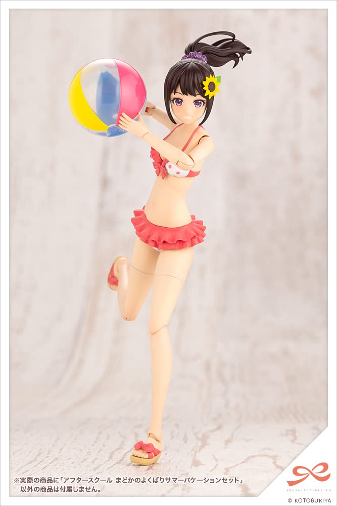 Sousai Shojo Teien After School Madoka's Greedy Summer Vacation Set Total height 100mm 110 scale plastic model Molded color MV009