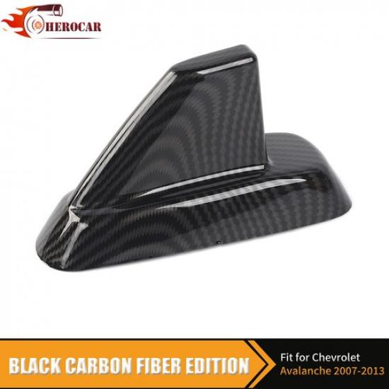 Fin Antenna Base Cover For Chevy Tahoe Suburban SIERRA 2007-2013 Carbon Fiber