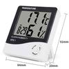 Portable Mini Indoor LCD Digital Thermometer Hygrometer Alarm Clock Home Instruments