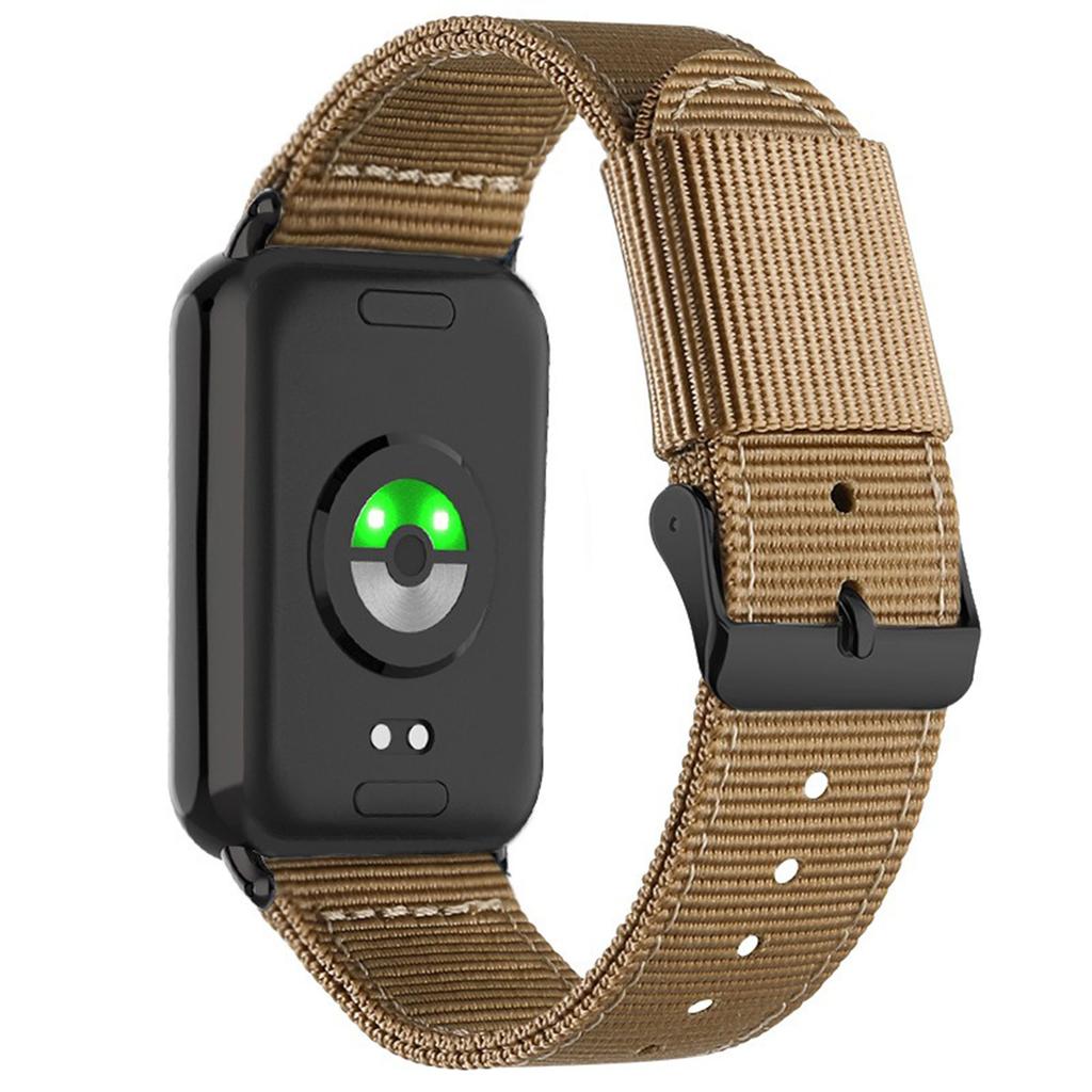 For Xiaomi Redmi Watch 6 / 5 / 4 / Smart Band 9 Pro / 8 Pro Woven Nylon Watch Band Pin Buckle Strap