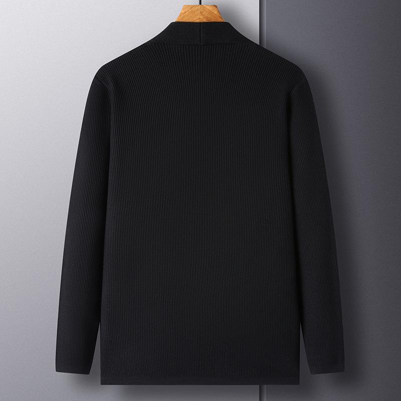 Spring and Autumn Men's and Women's Same Style Loose Knitted Cardigan One Button Big Pocket Outer Wear Fashion Trend Korean Coat