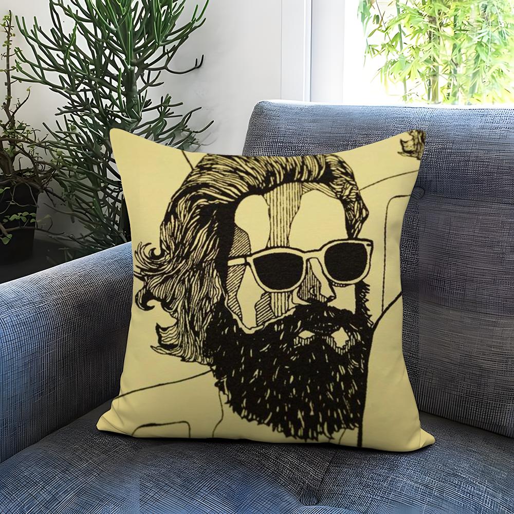 Father J-John MistyS Cushion Cover Comfortable Reversible Pillow Cover Ideal for Car Sofa Bedroom & Beyond