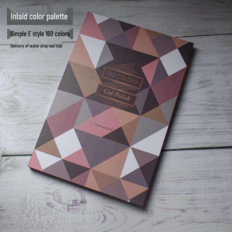 Nail Polish Display Board: Acrylic Gel Color Chart Album