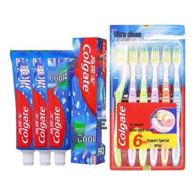 Ice Mint Toothpaste & Super Clean Toothbrush Set