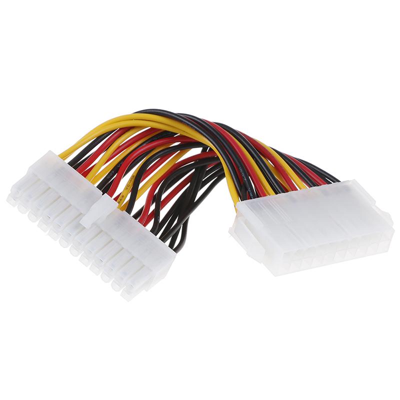 E-ATX 20 Pin Female To 24 Pin Male F/M Power Supply Adapter Cable Motherboard